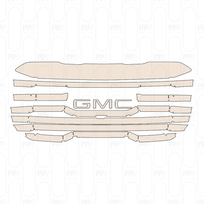 Pre-Cut PPF GMC Sierra 1500 Crew Cab SLT 2026