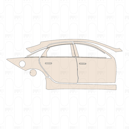 Pre-Cut PPF Hyundai IONIQ 6 (US) Limited 2025