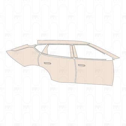 Pre-Cut PPF KIA EV6 (US) Wind 2025