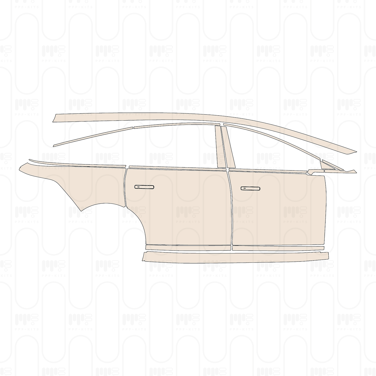 Pre-Cut PPF Li Auto i8 2025