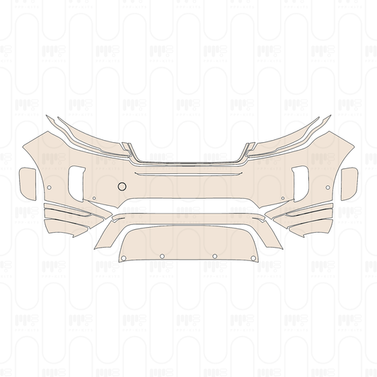 Pre-Cut PPF Land Rover Range Rover Evoque Standard Wheelbase Base 2026