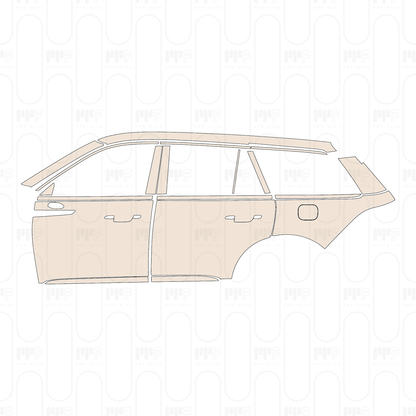 (left) Door+BC-Pillar+Rear Fender