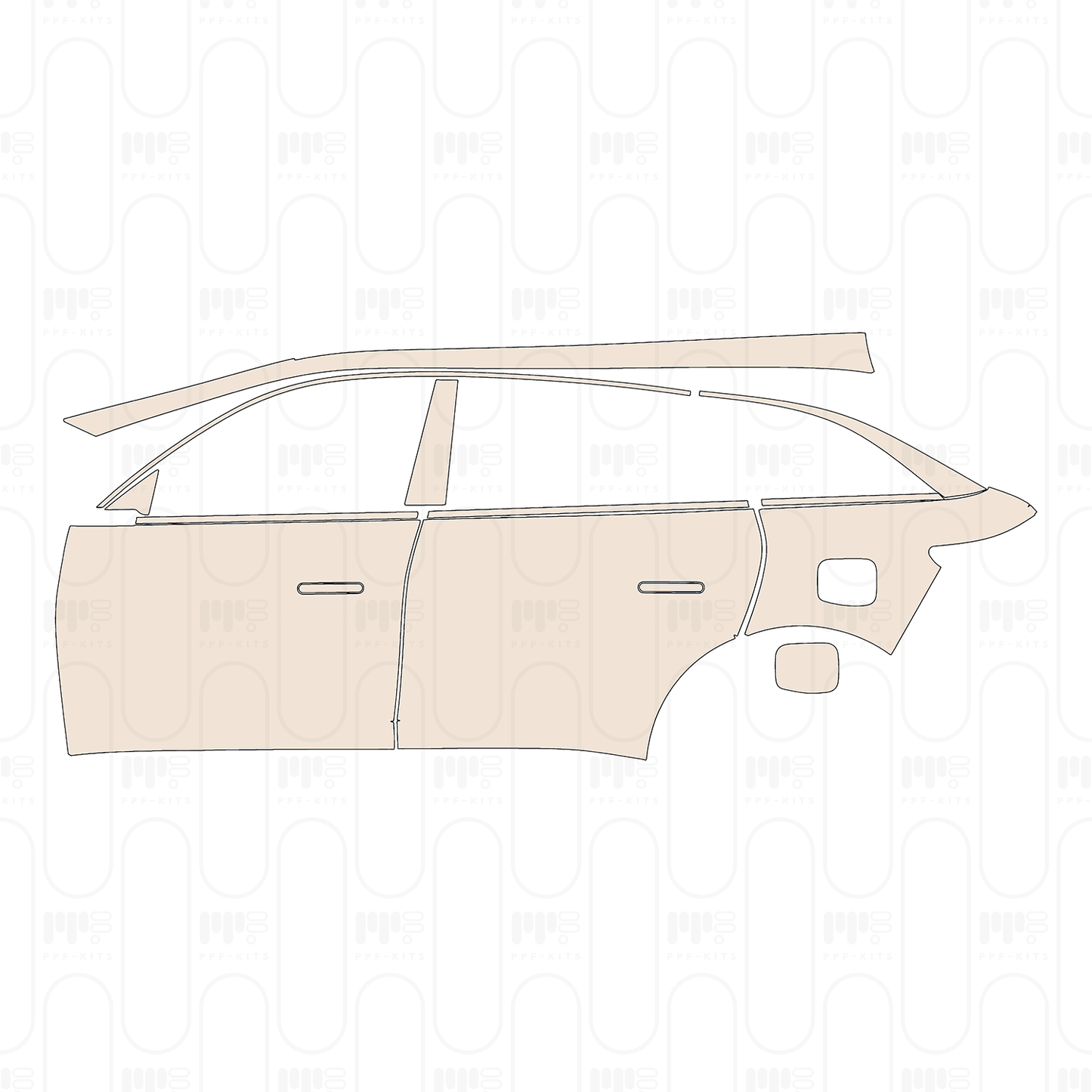(left) Door+Rear Fender