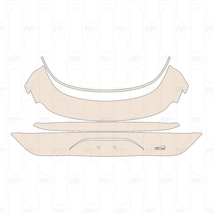 Trunk Lid without Spoiler, with "Air" Emblem
