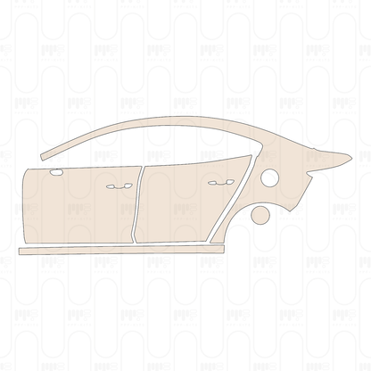 (left) Door+Side Skirt+Rear Fender