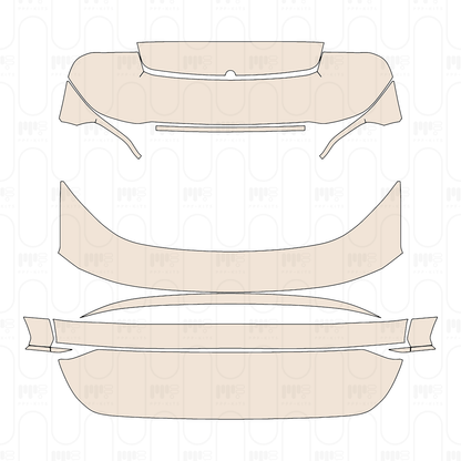 Trunk Lid without Emblem