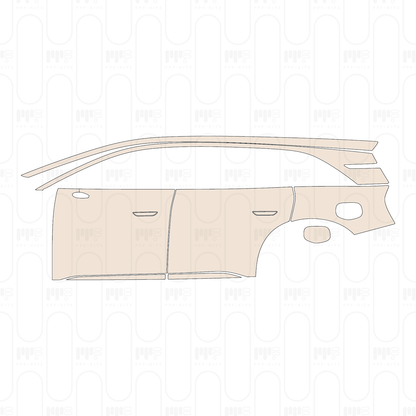 (left) Door+Rear Fender+Side Skirt