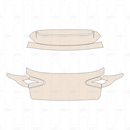 Trunk Lid without Emblem