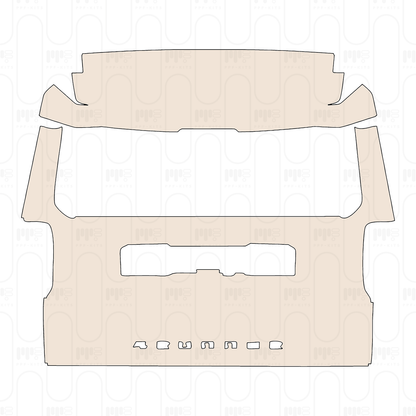 Trunk Lid with "4RUNNER" Emblem