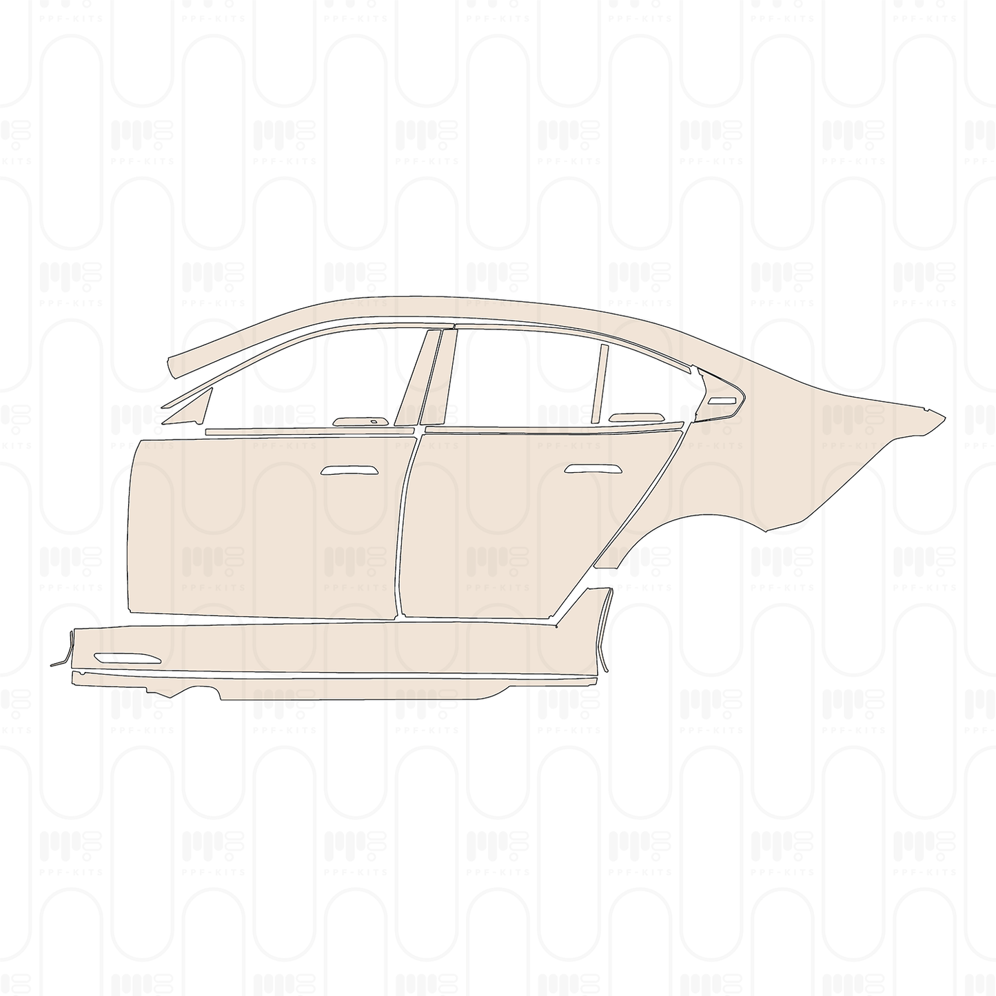 (left) Door+Side Skirt