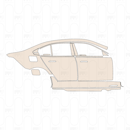 (right) Door+Side Skirt