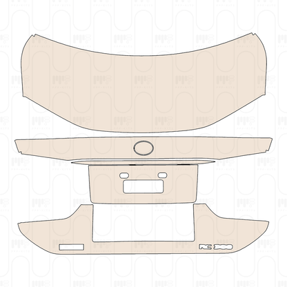 Pre-Cut PPF Lexus RC Base 2025