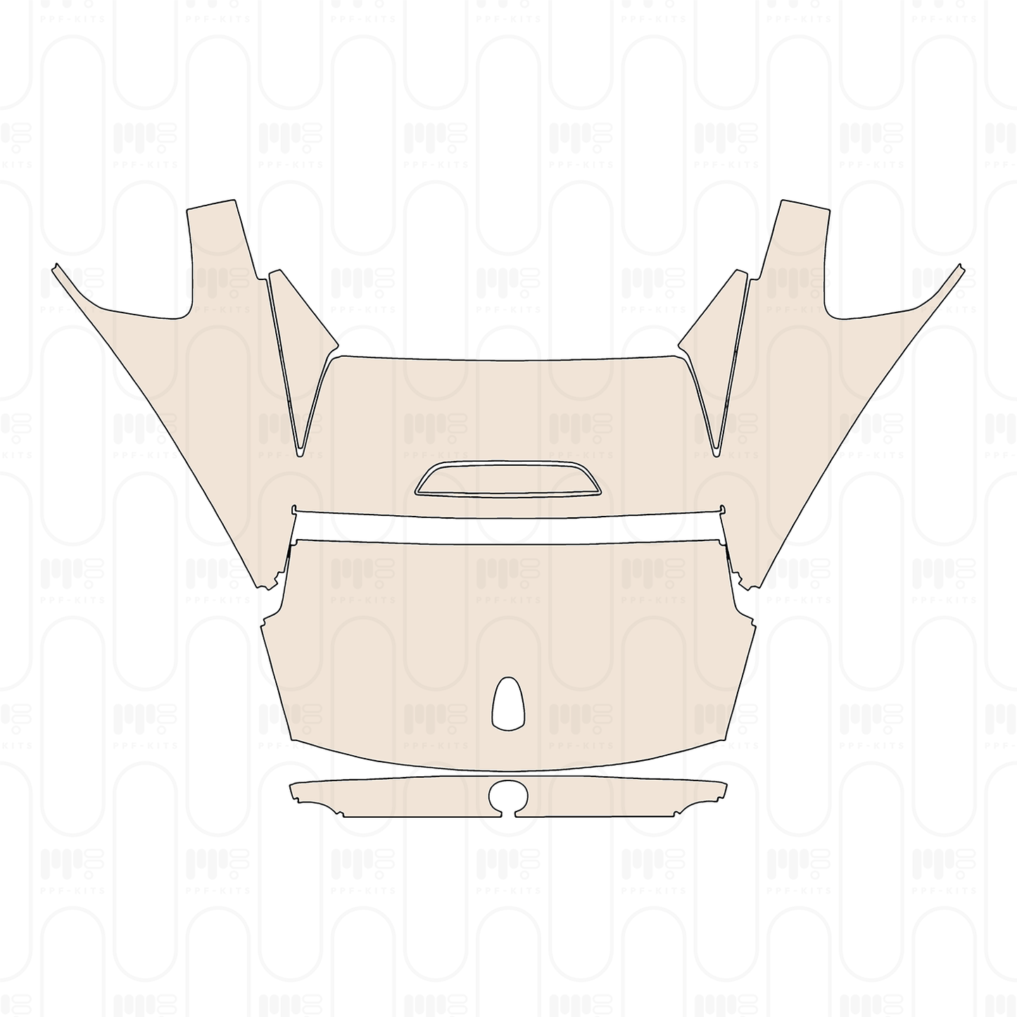 Pre-Cut PPF Mazda MX-5 (US) Miata RF Grand Touring 2025