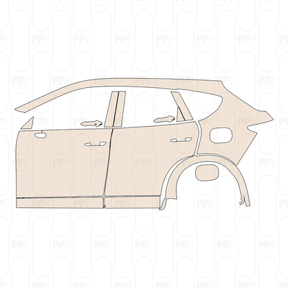 Pre-Cut PPF Mazda CX-60 (EU) Homura 2025