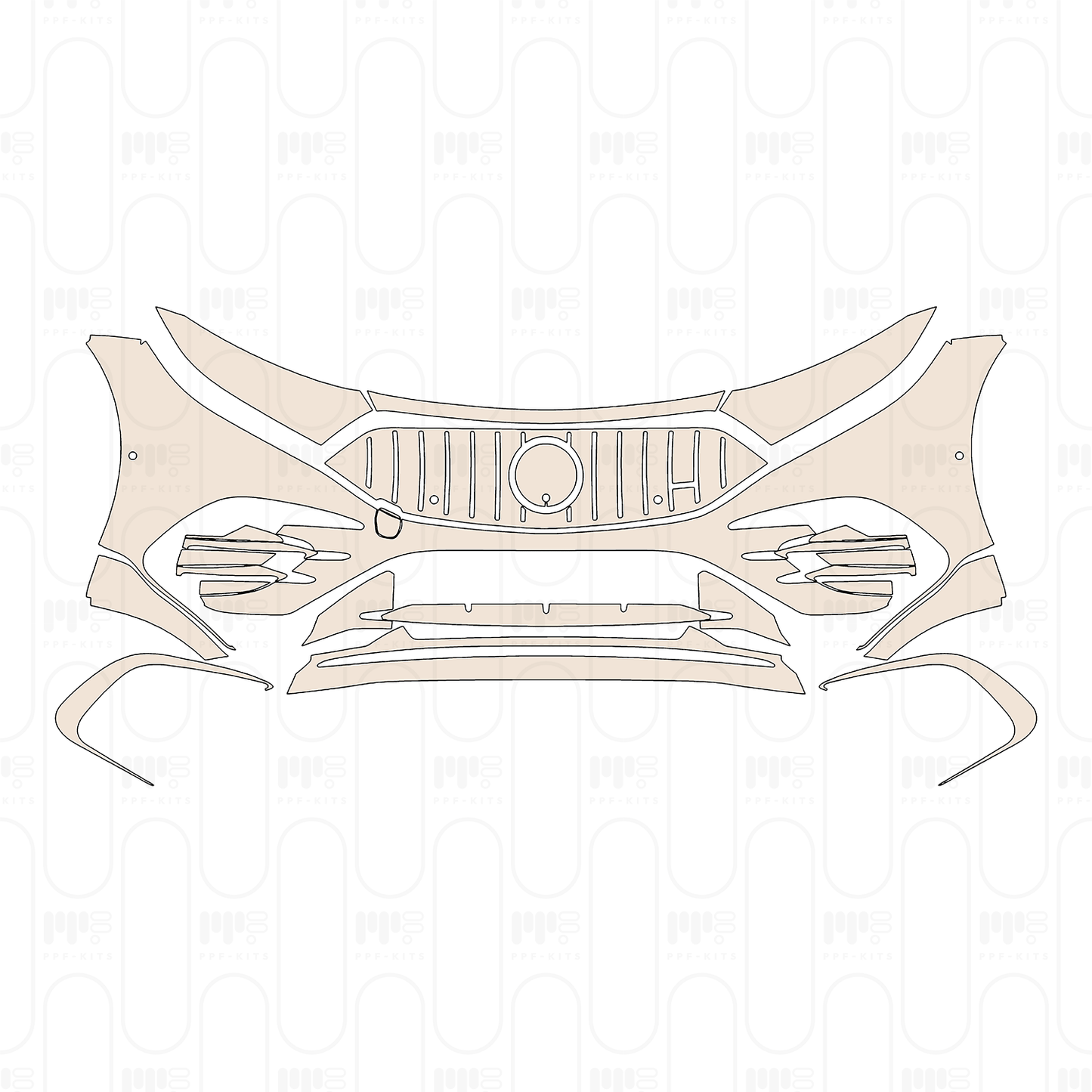 Pre-Cut PPF Mercedes-Benz EQS AMG 53 2026