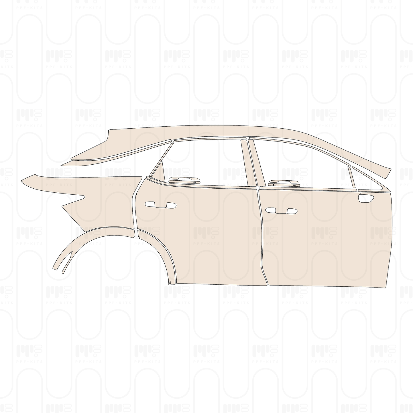 (right) Door+Rear Fender