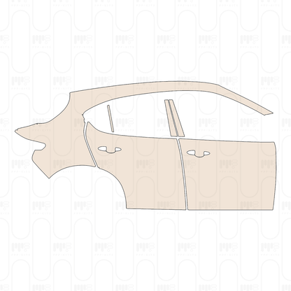 (right) Door+BC-Pillar+Rear Fender
