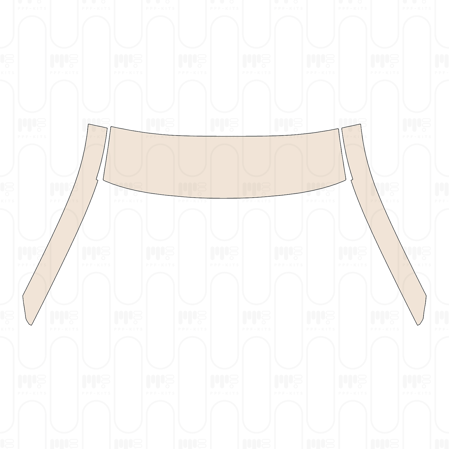 A-Pillar+Roof (front) without sunroof