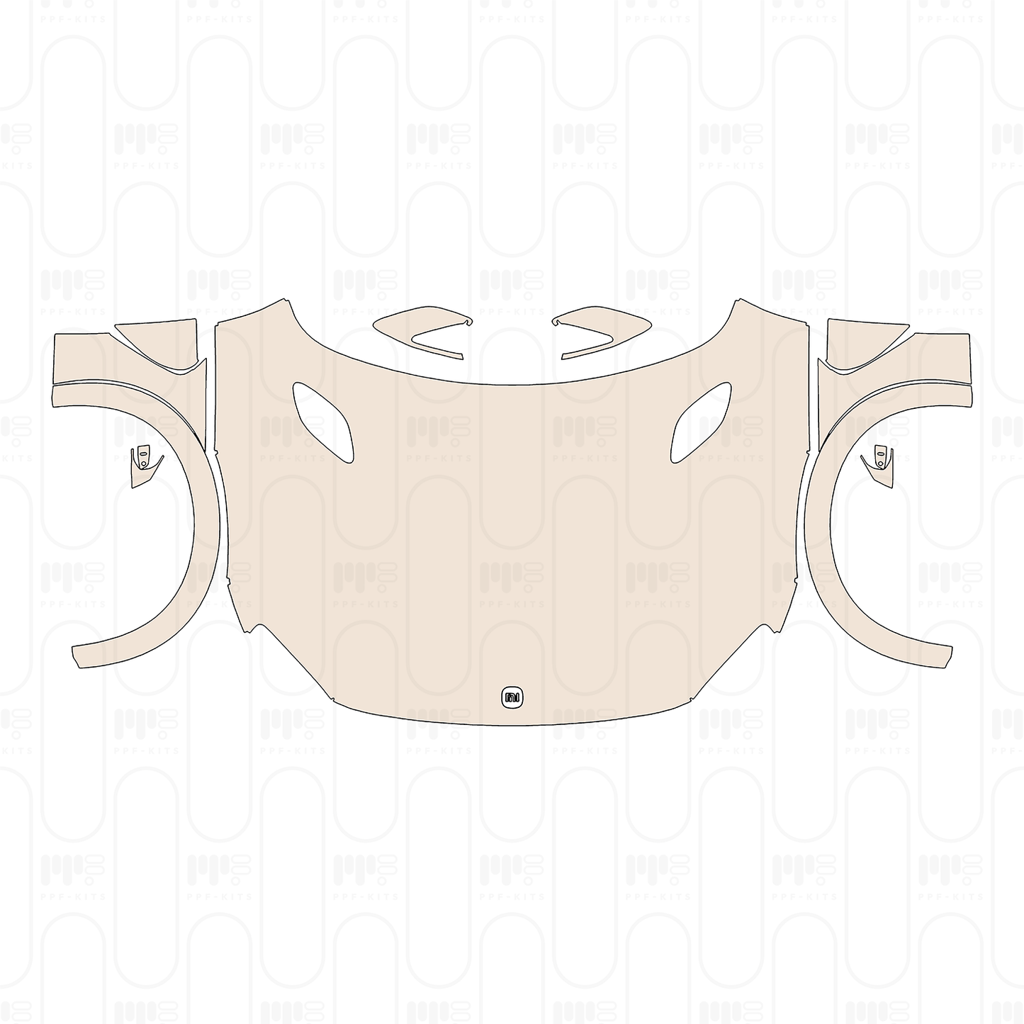 Hood+Fender Hood one-piece design