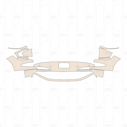 Rear Bumper with 4 PDC (Parking Sensors)