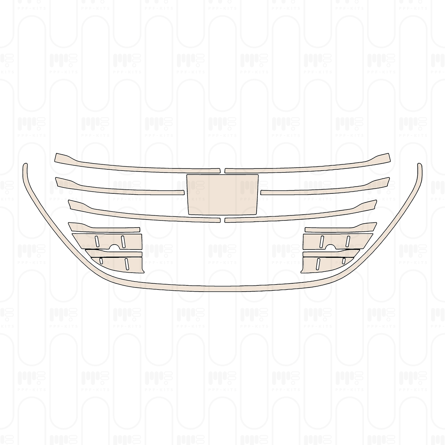 Pre-Cut PPF Mercedes-Benz V Class Extended Wheelbase Base 2026