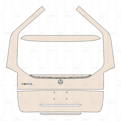 Pre-Cut PPF Mercedes-Benz V Class (Europe) Extra Long AMG Line 2026