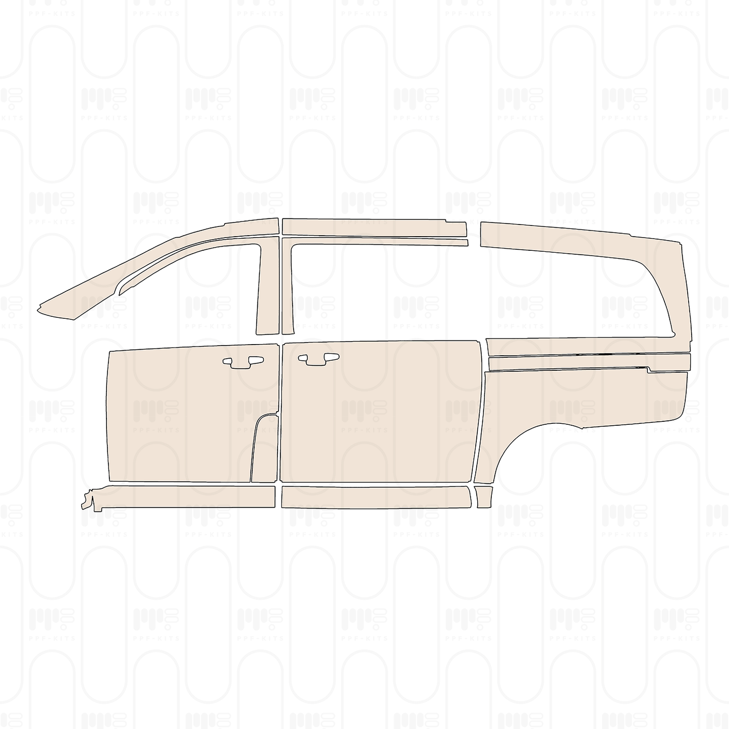 Pre-Cut PPF Mercedes-Benz Vito 2026