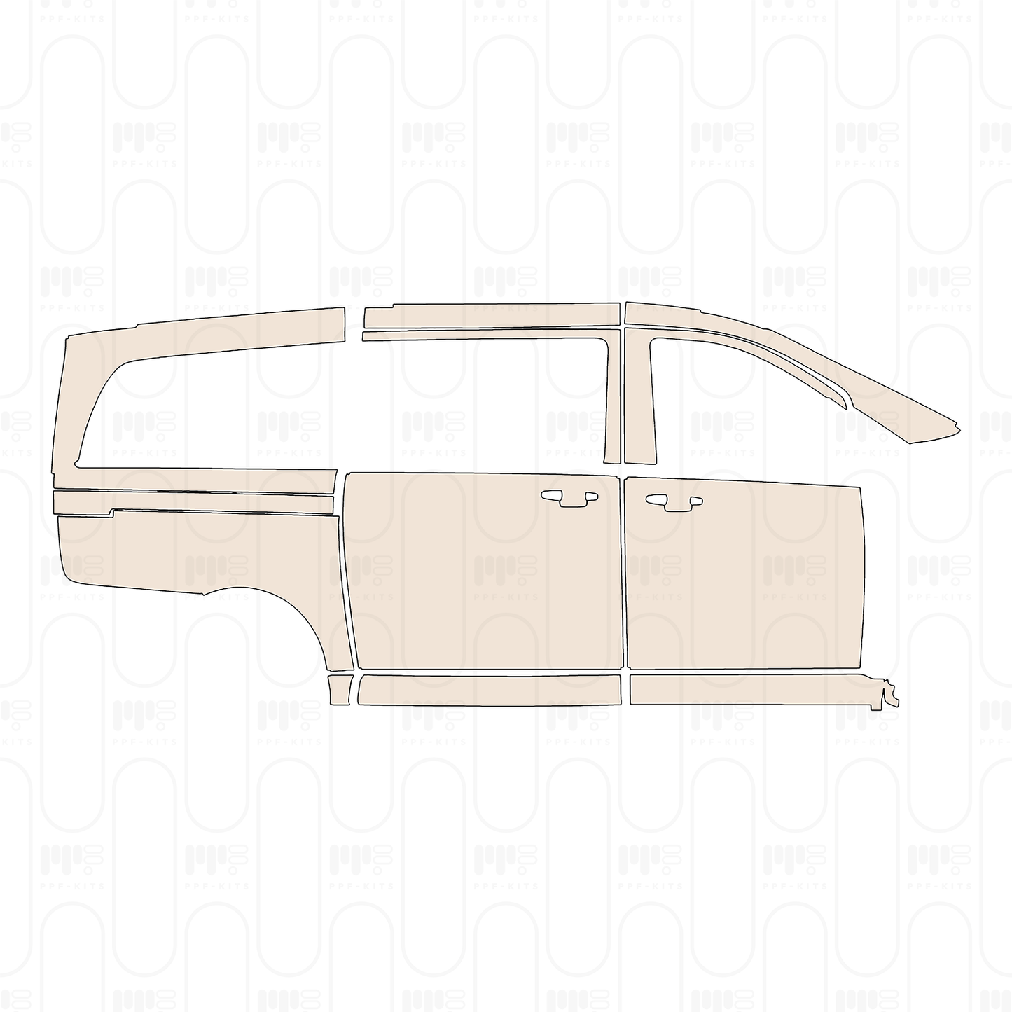 Pre-Cut PPF Mercedes-Benz Vito 2026