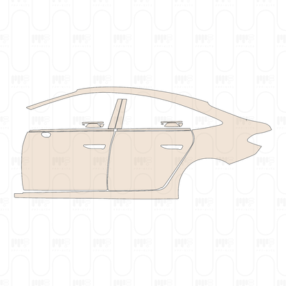 (left) Door+Rear Fender+Side Skirt
