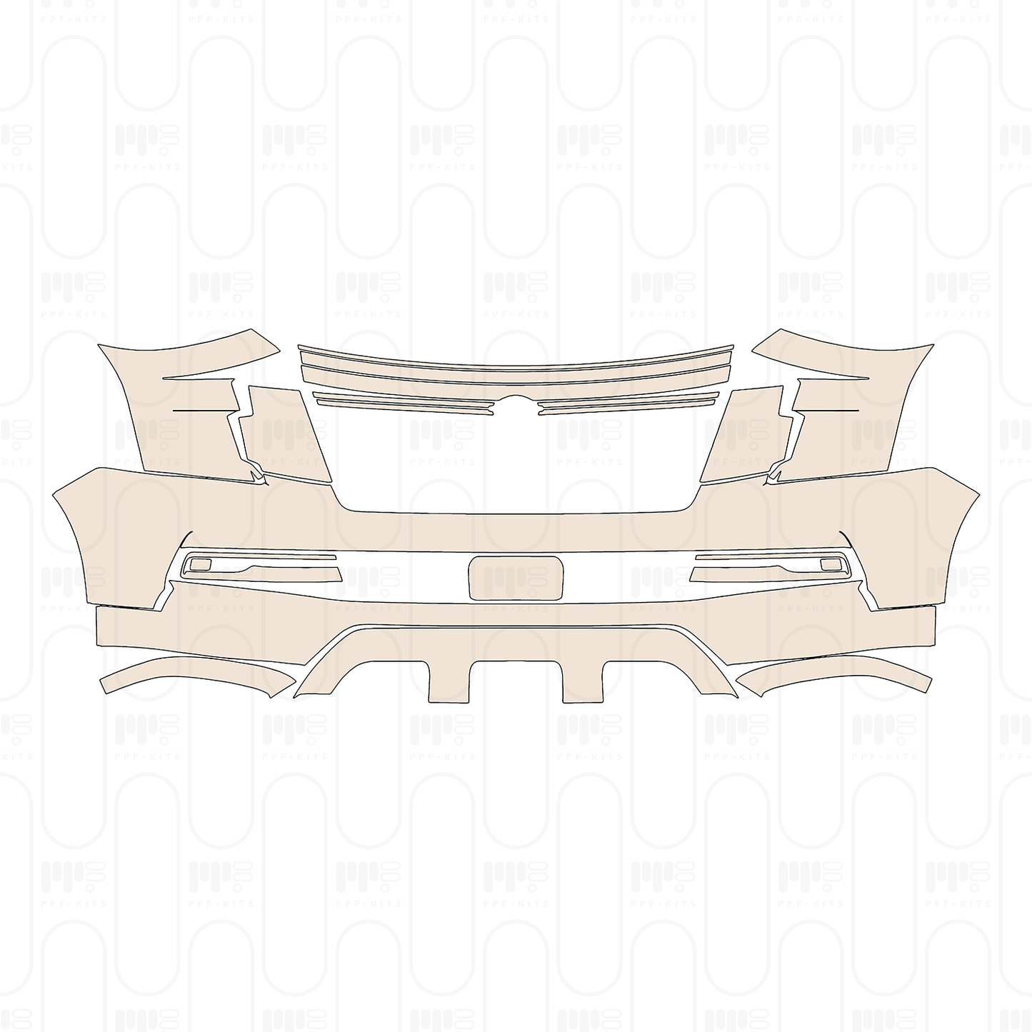 Pre-Cut PPF Nissan Patrol (ME) LE Titanium 2025