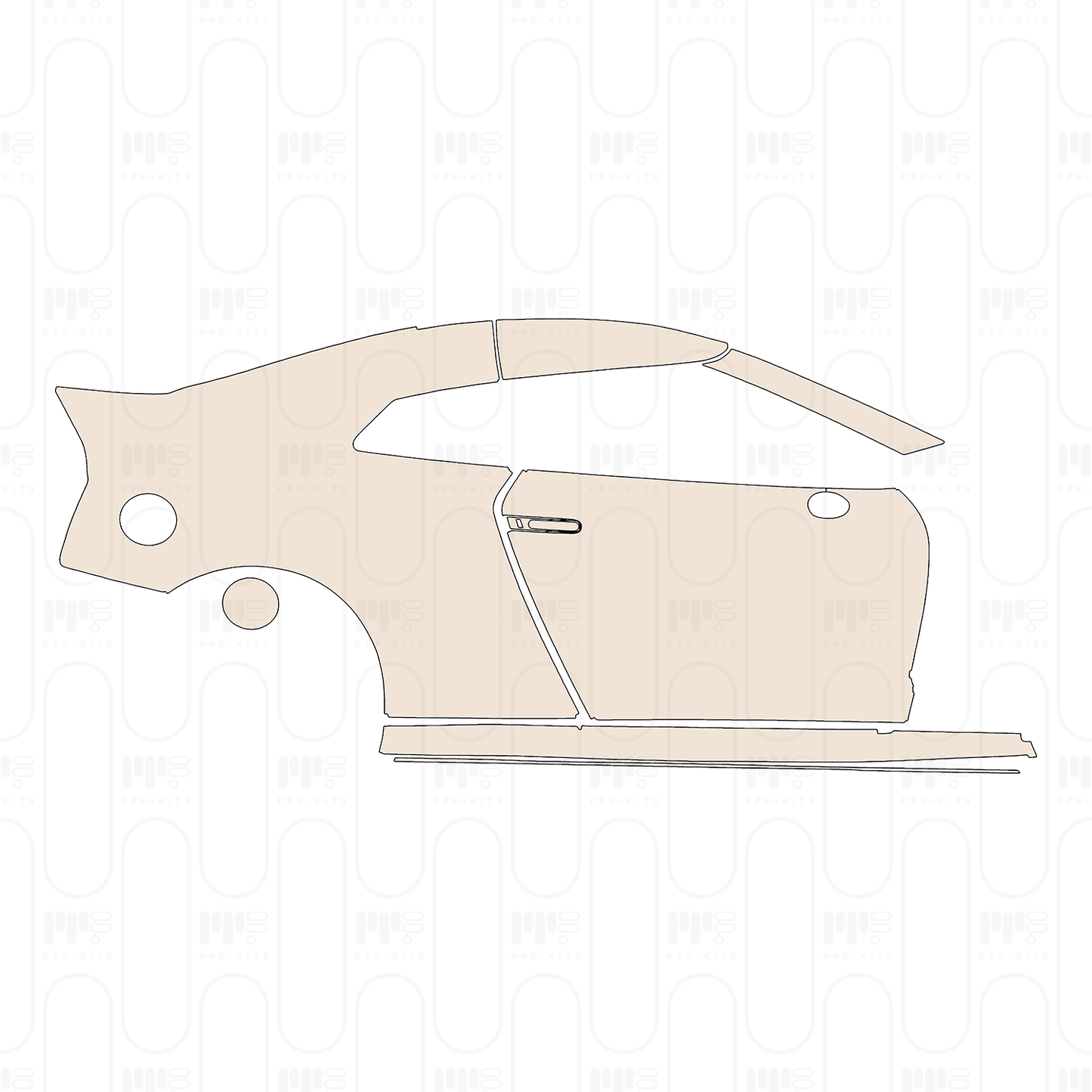 Pre-Cut PPF Nissan GT-R Nismo 2025