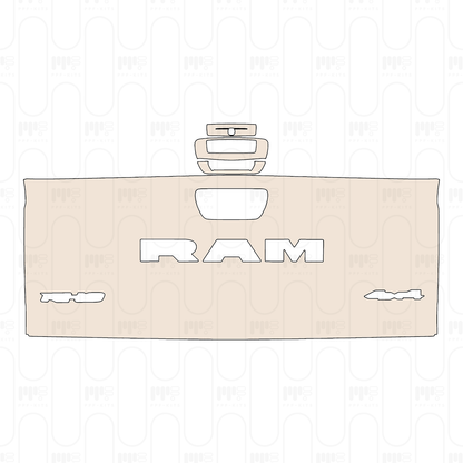 Pre-Cut PPF RAM Trucks 1500 Crew Cab RHO 2025