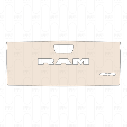 Pre-Cut PPF RAM Trucks 1500 Crew Cab Rebel 2025