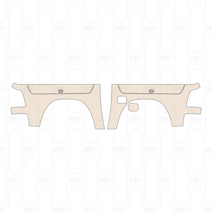 Pre-Cut PPF RAM Trucks 1500 Crew Cab Laramie 2026