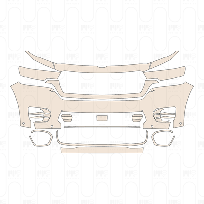 Pre-Cut PPF RAM Trucks 1500 Crew Cab Tungsten 2025