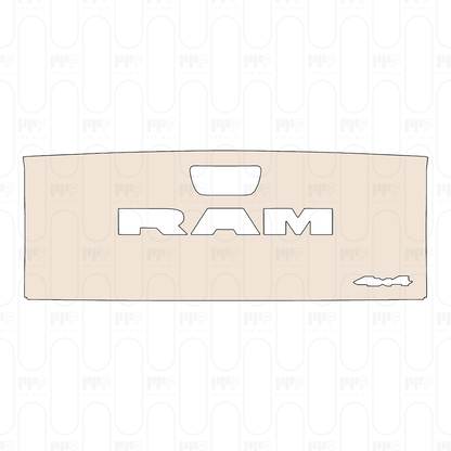 Pre-Cut PPF RAM Trucks 2500 Crew Cab Power Wagon 2025