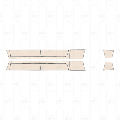 Pre-Cut PPF RAM Trucks 3500 Laramie 2025