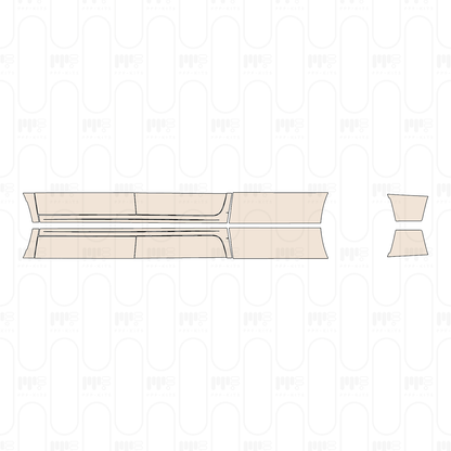 Pre-Cut PPF RAM Trucks 3500 Laramie 2025
