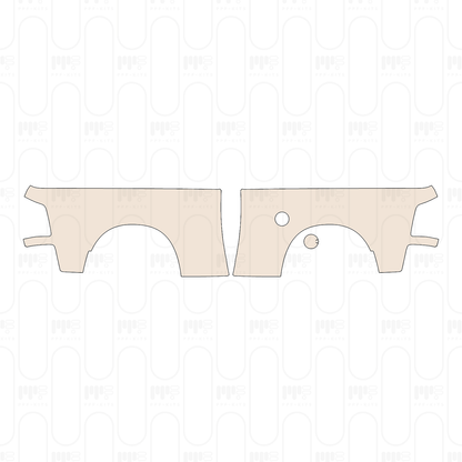 Pre-Cut PPF RAM Trucks 3500 Laramie 2025