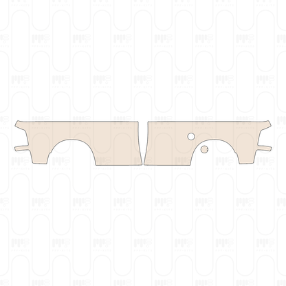 Pre-Cut PPF RAM Trucks 3500 Laramie 2025