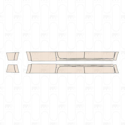 Pre-Cut PPF RAM Trucks 3500 Limited Longhorn 2025