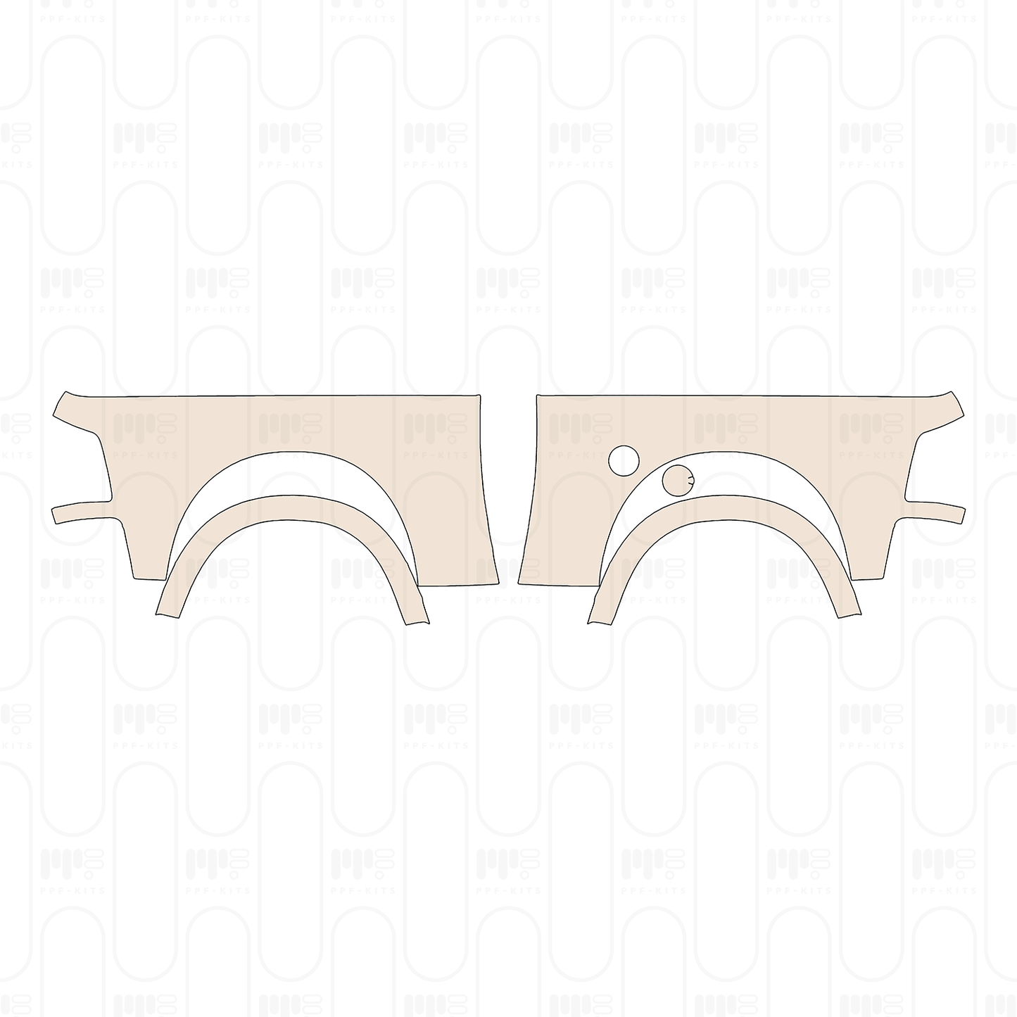 Pre-Cut PPF RAM Trucks 3500 Limited Longhorn 2025