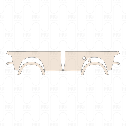 Pre-Cut PPF RAM Trucks 3500 Limited Longhorn 2025