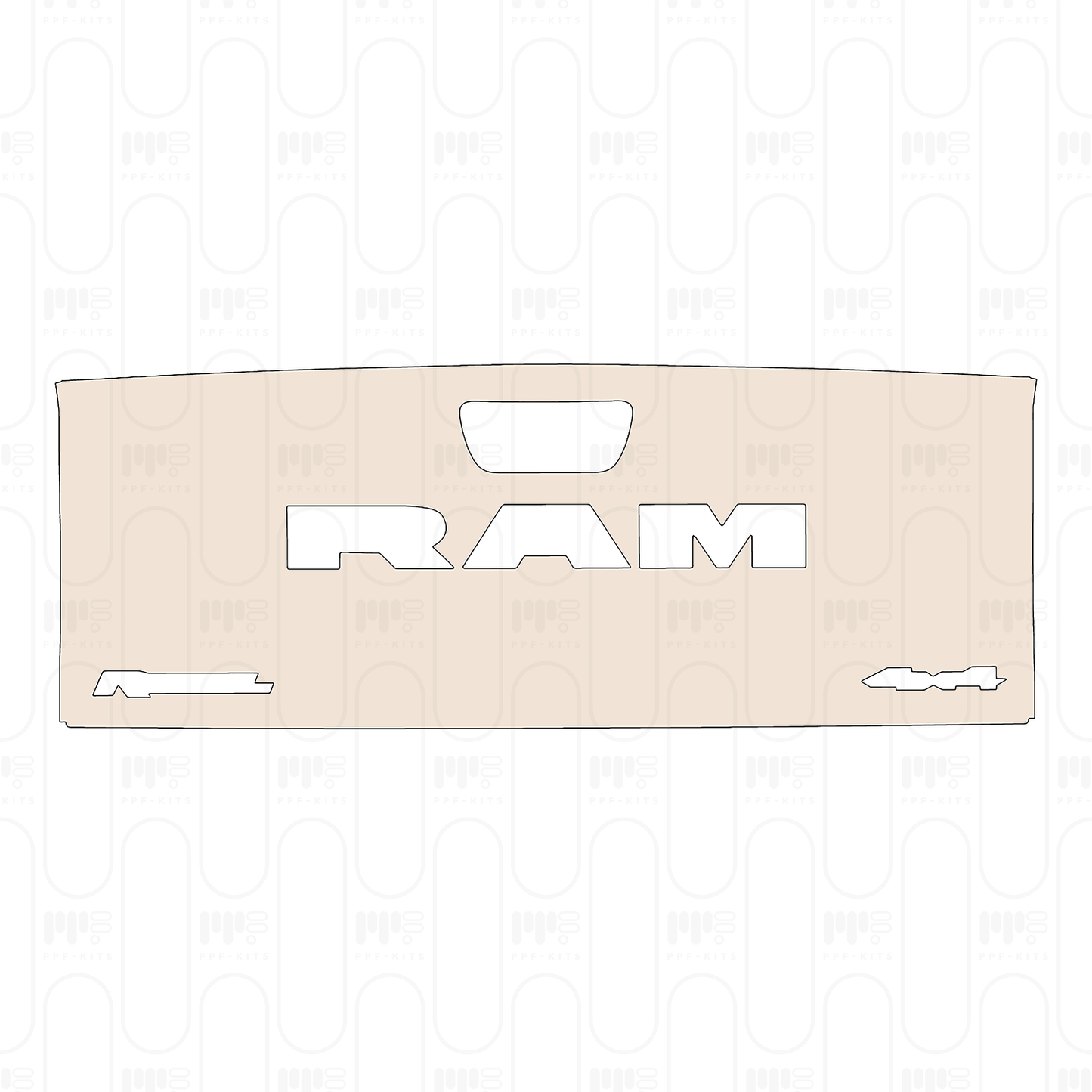 Pre-Cut PPF RAM Trucks 2500 Crew Cab Rebel 2026