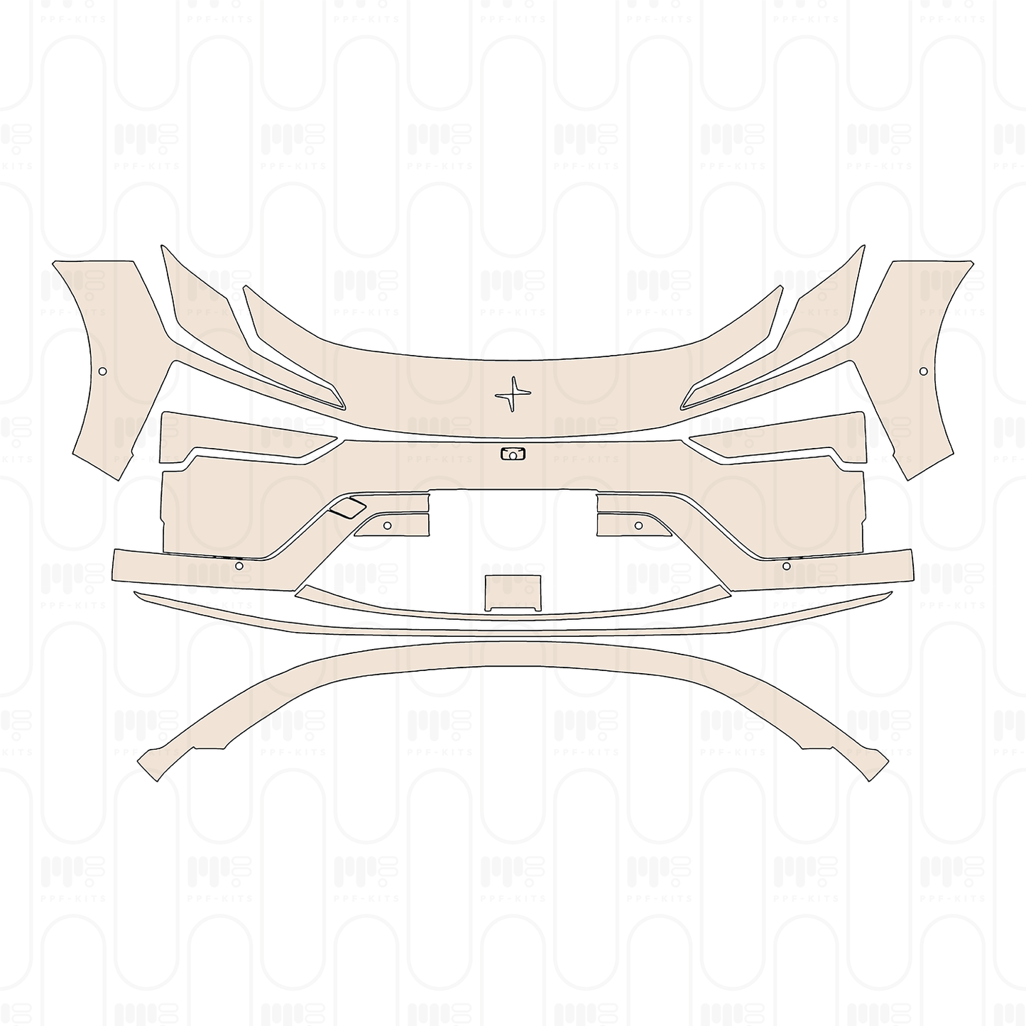 Pre-Cut PPF Polestar 4 2026