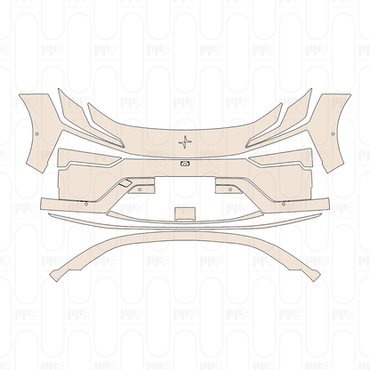 Pre-Cut PPF Polestar 4 2026