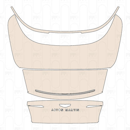 Trunk Lid with "ASTON MARTIN" Emblem