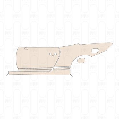 (left) Door+Rear Fender+Side Skirt