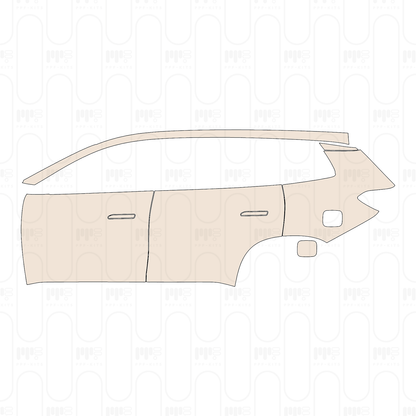 (left) Door+Rear Fender+Side Skirt