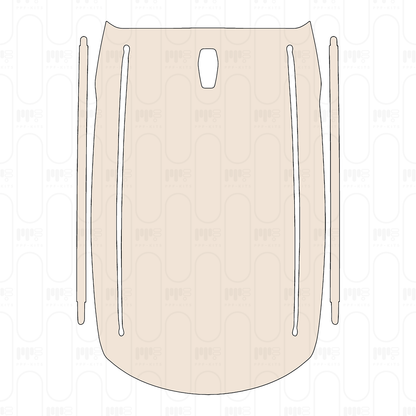 Roof without sunroof